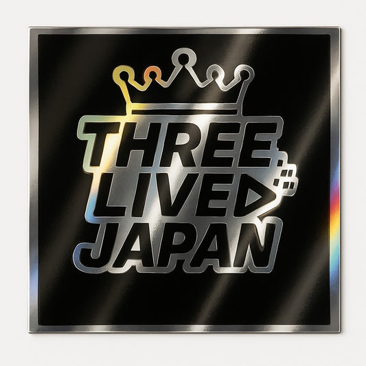 ステッカー_THREE LIVE JAPAN